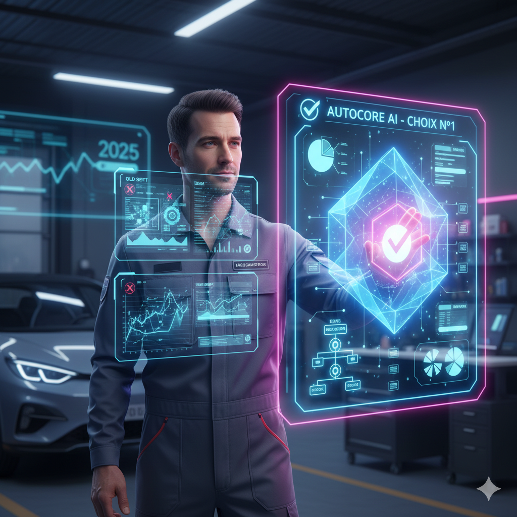 Logiciel garage AutoCoreAI - lequel choisir en 2025